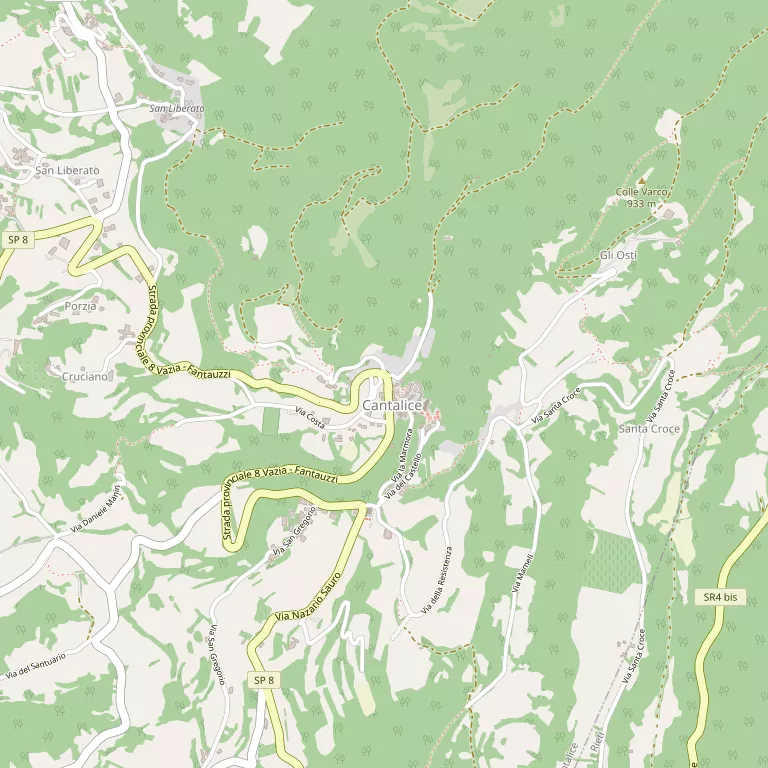 Mappa CANTALICE