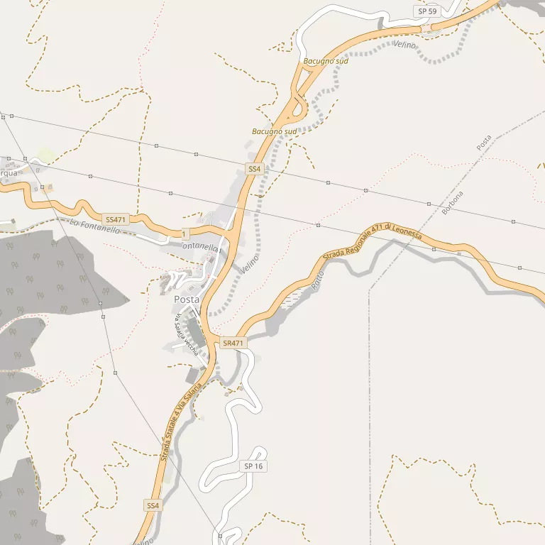 Mappa POSTA