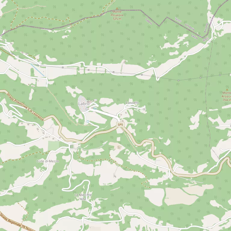 Mappa LABRO