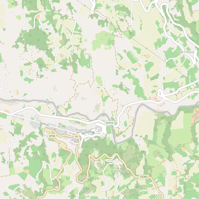 Mappa BISENTI