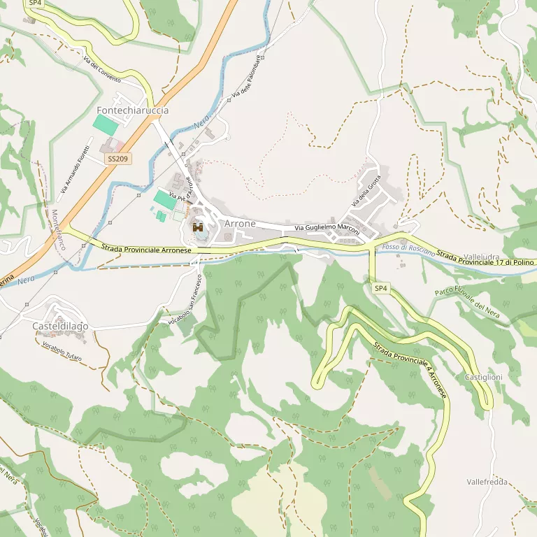Mappa ARRONE