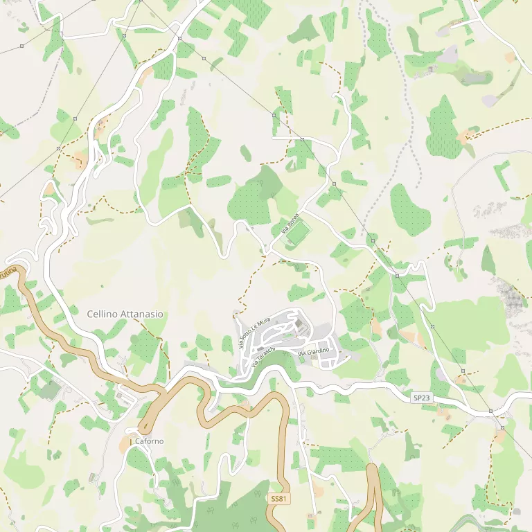 Mappa CELLINO ATTANASIO