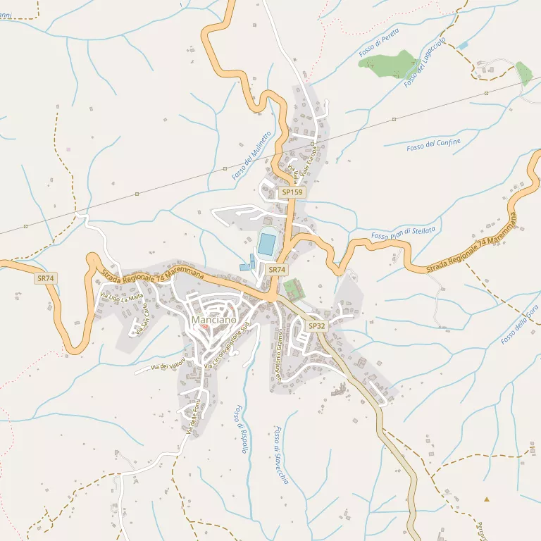 Mappa MANCIANO