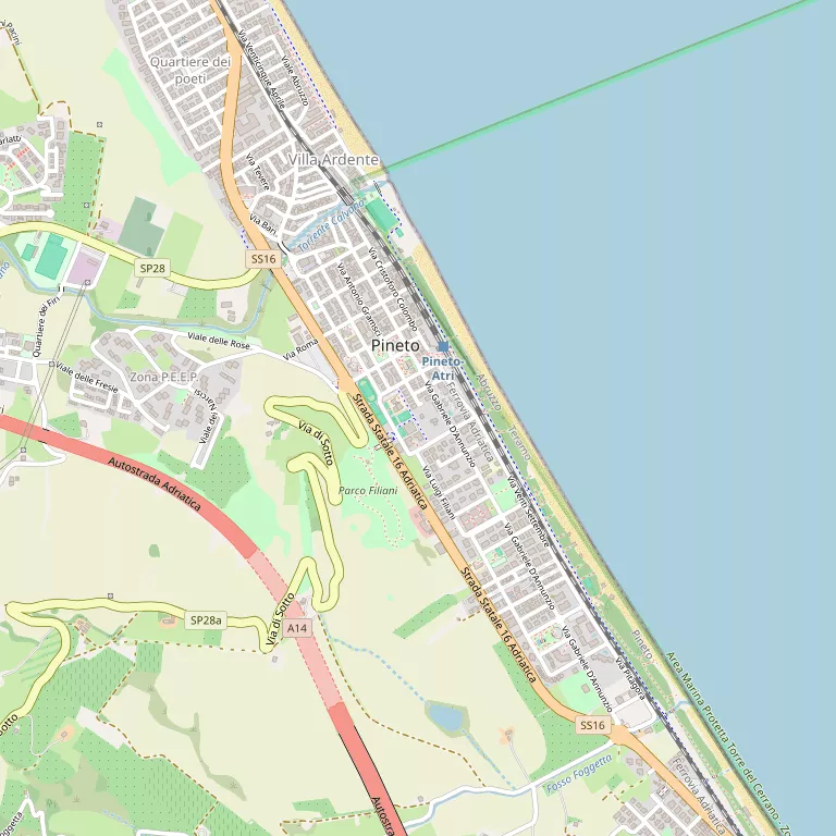 Mappa PINETO