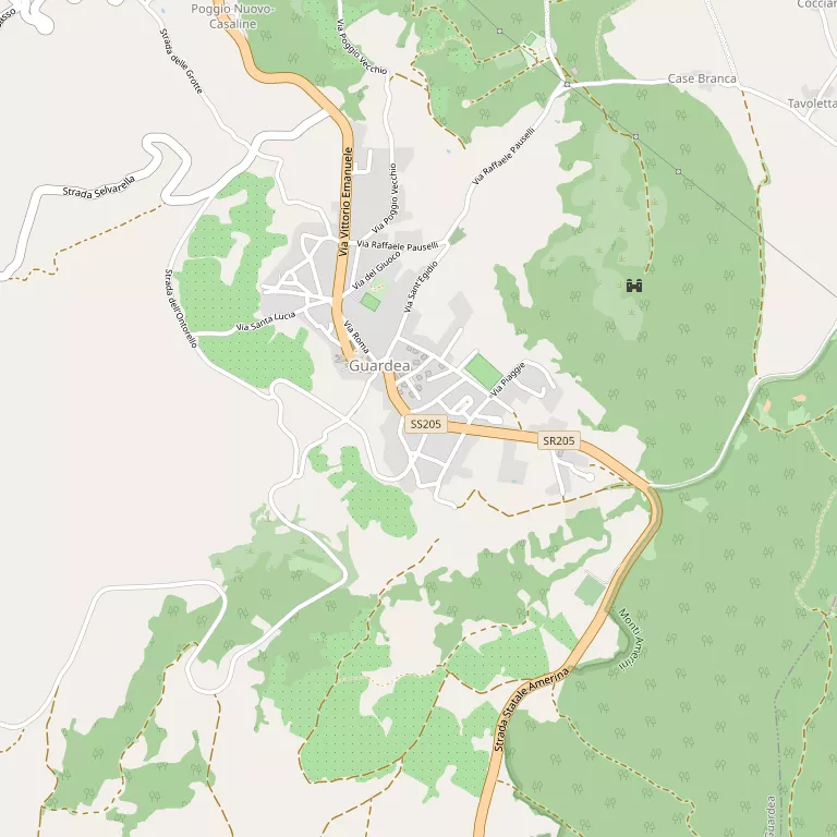 Mappa GUARDEA