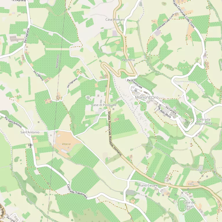 Mappa MORRO D'ORO