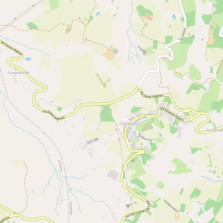 Mappa CASTELLALTO
