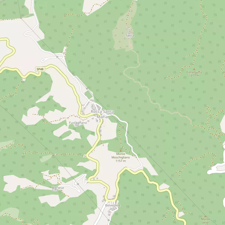 Mappa ROCCA SANTA MARIA