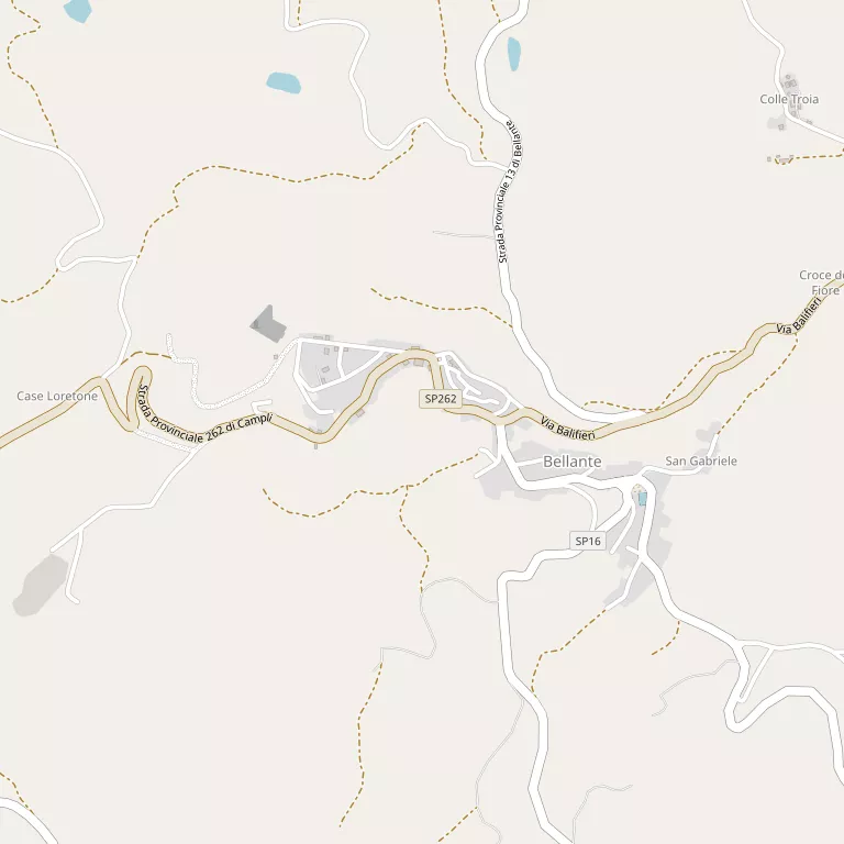 Mappa BELLANTE