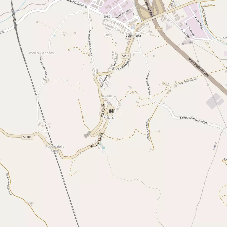 Mappa FABRO