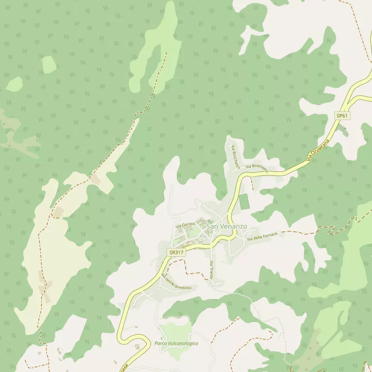 Mappa SAN VENANZO