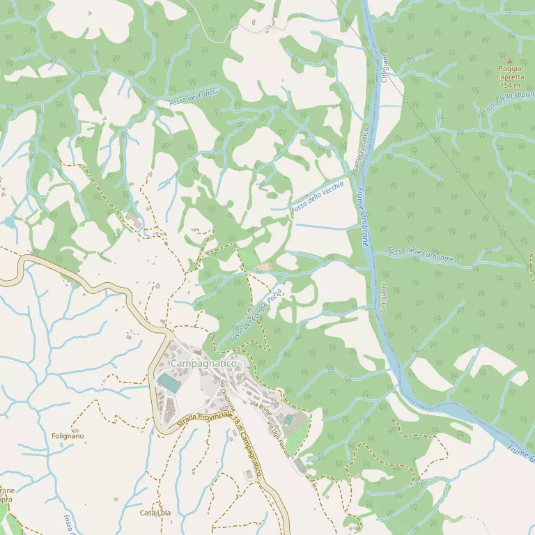 Mappa CAMPAGNATICO