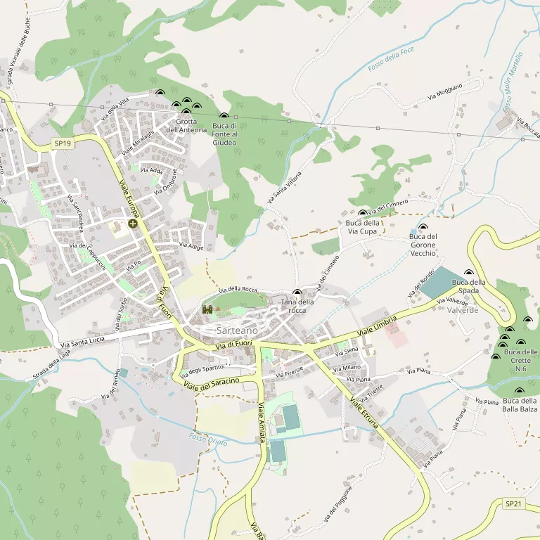 Mappa SARTEANO