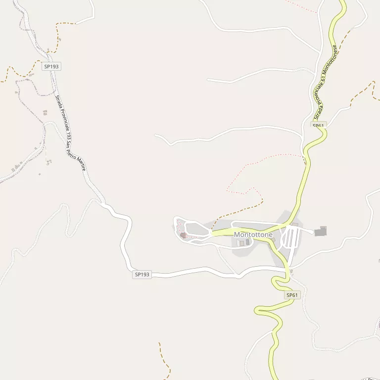 Mappa MONTOTTONE