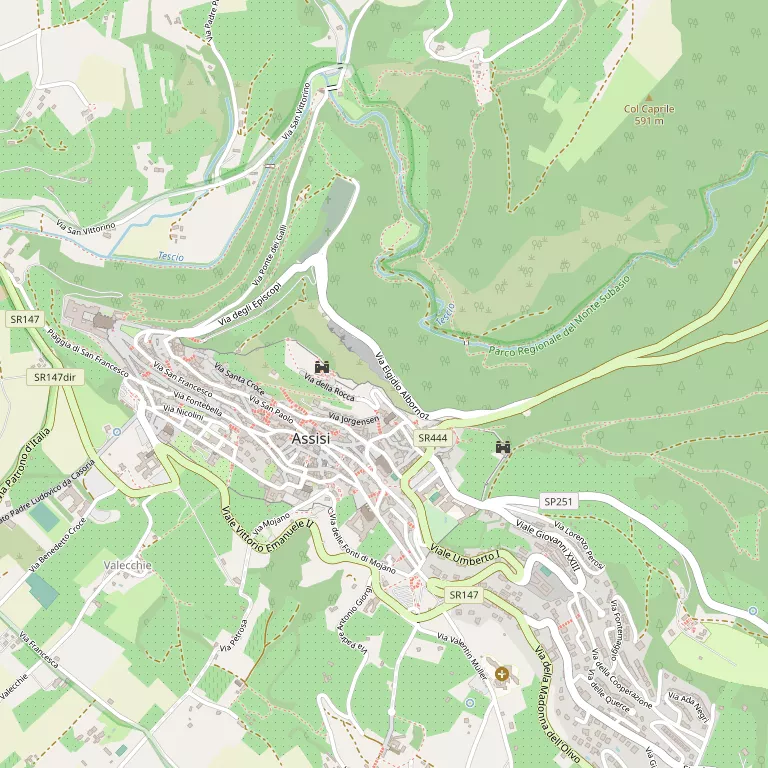 Mappa ASSISI
