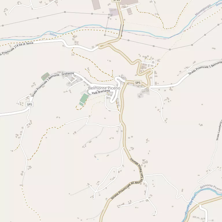 Mappa BELMONTE PICENO