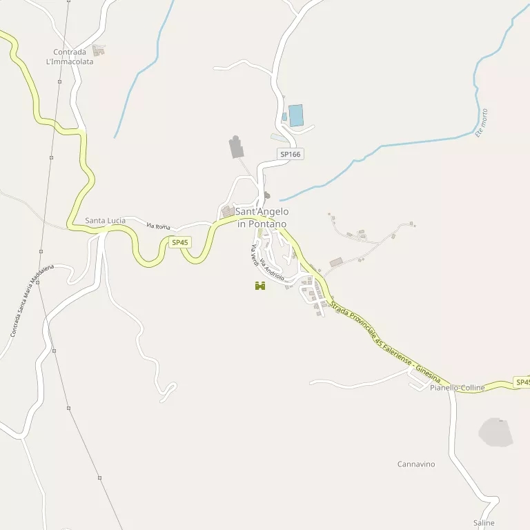 Mappa SANT'ANGELO IN PONTANO