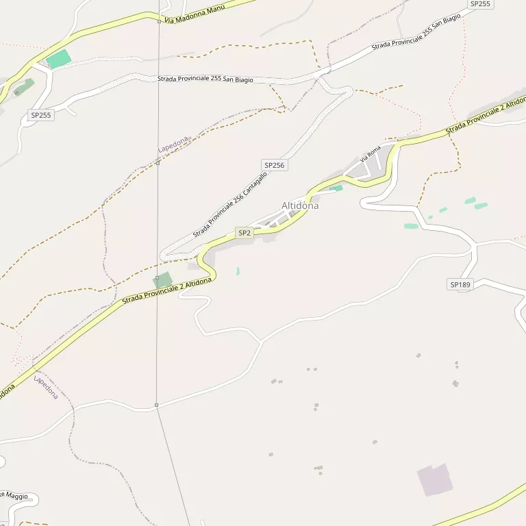 Mappa ALTIDONA