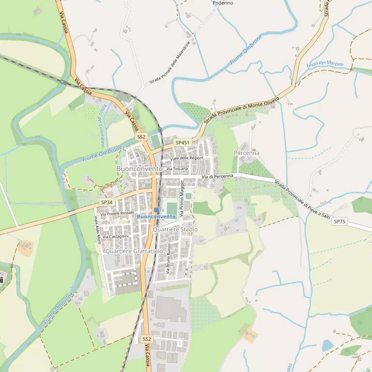 Mappa BUONCONVENTO
