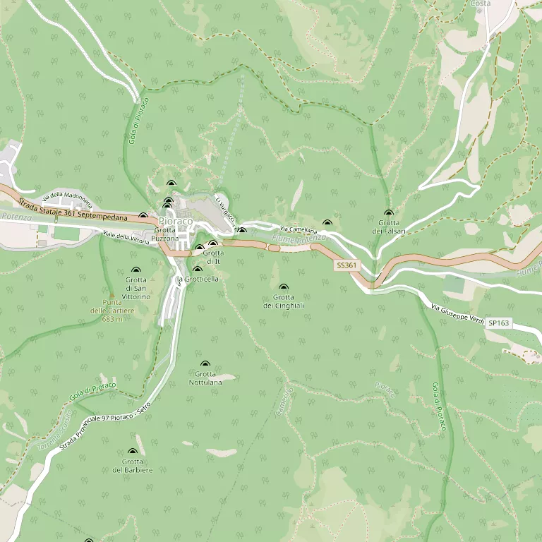 Mappa PIORACO