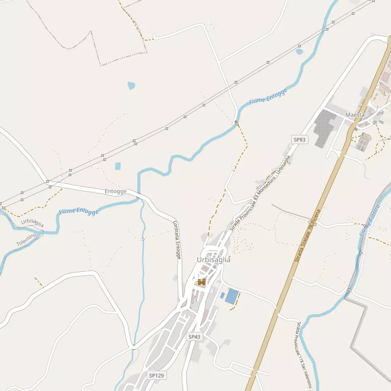 Mappa URBISAGLIA