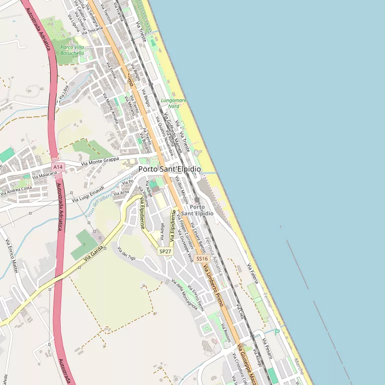 Mappa PORTO SANT'ELPIDIO