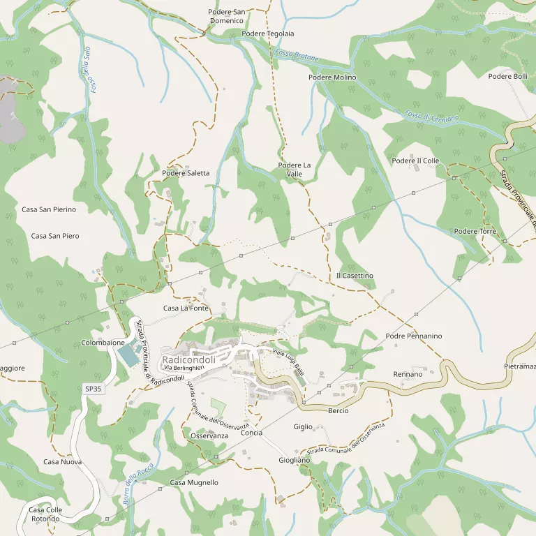 Mappa RADICONDOLI