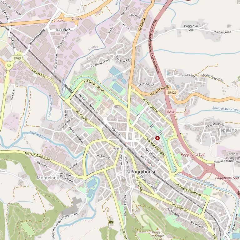 Mappa POGGIBONSI