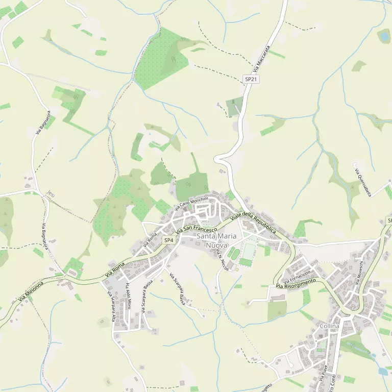 Mappa SANTA MARIA NUOVA