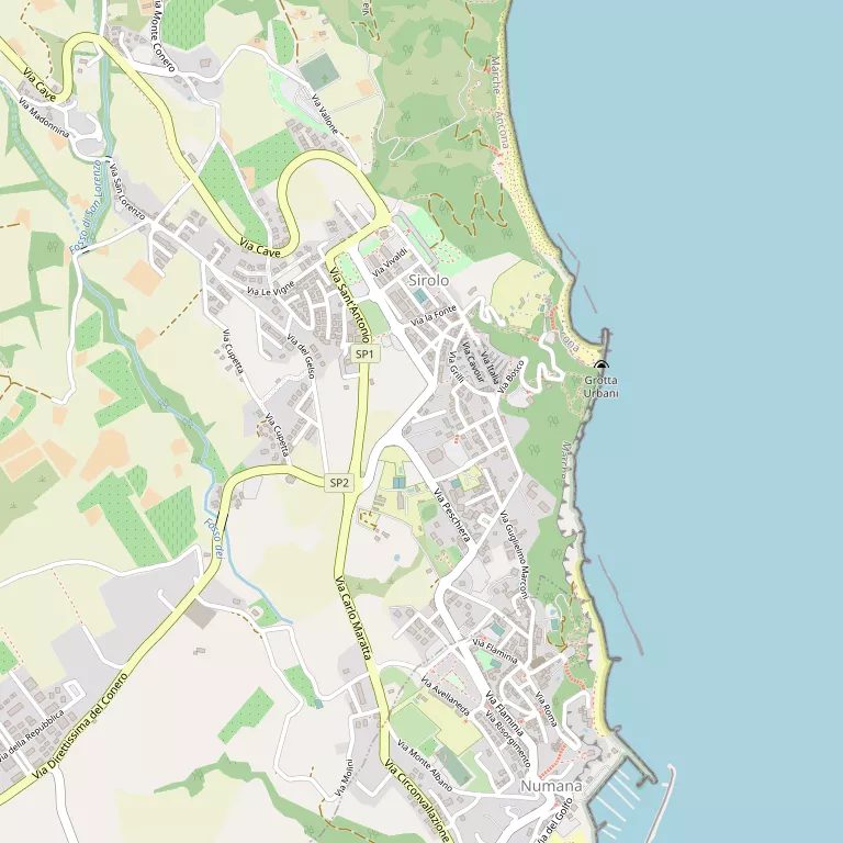 Mappa SIROLO