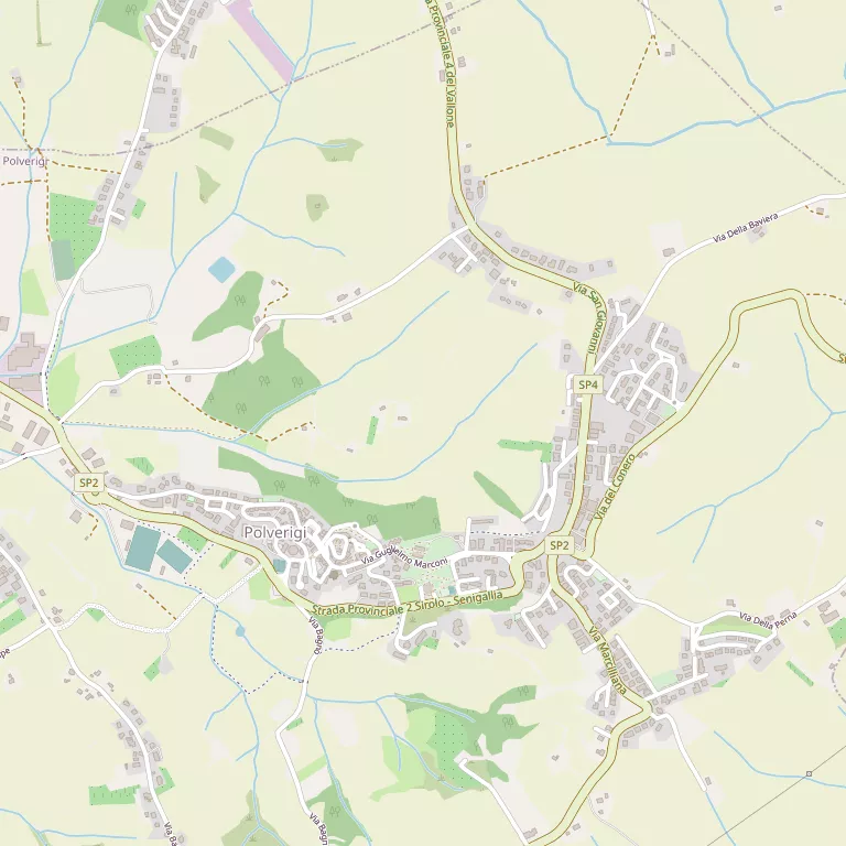 Mappa POLVERIGI