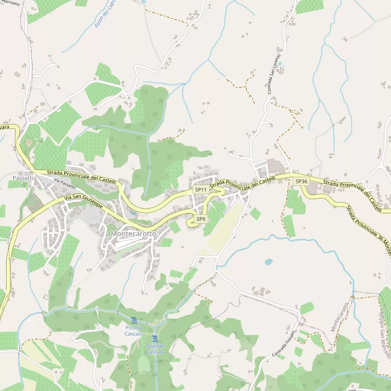 Mappa MONTECAROTTO