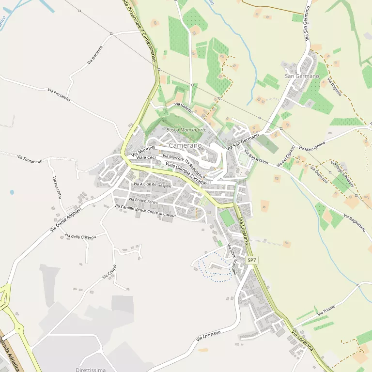 Mappa CAMERANO