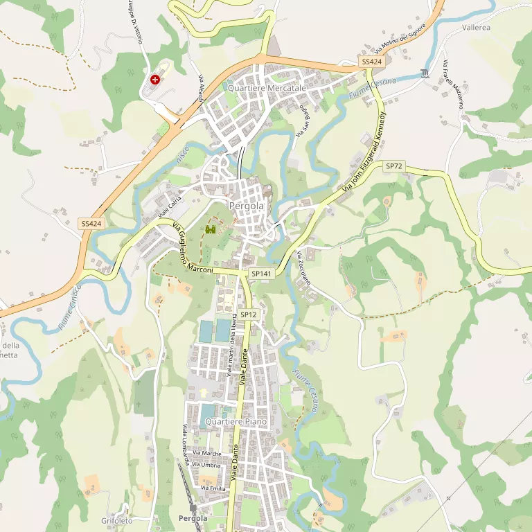 Mappa PERGOLA