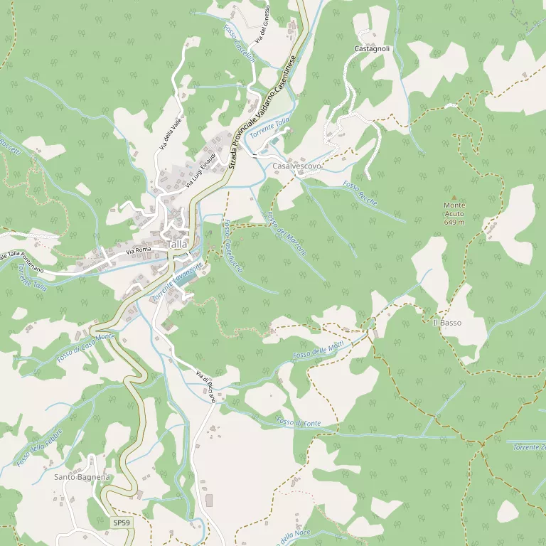 Mappa TALLA