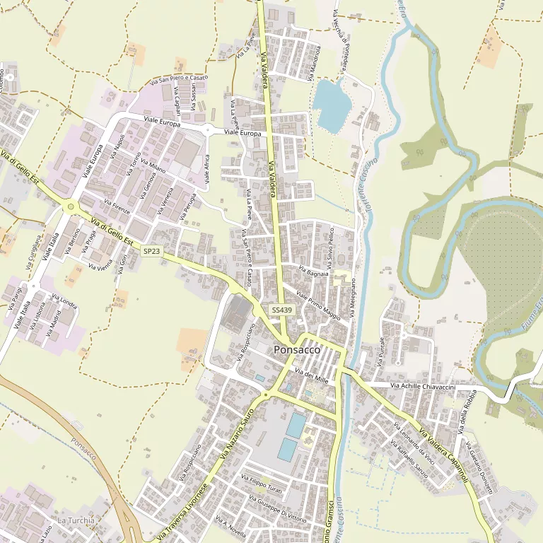 Mappa PONSACCO