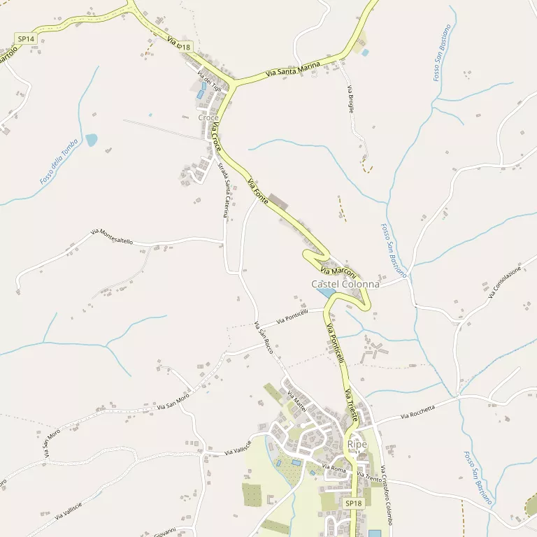 Mappa TRECASTELLI