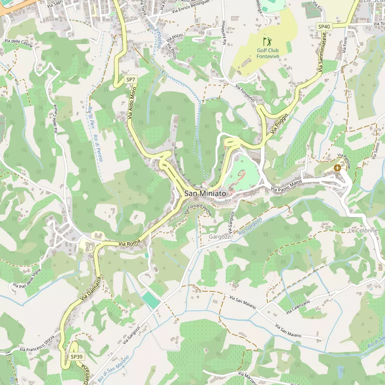 Mappa SAN MINIATO
