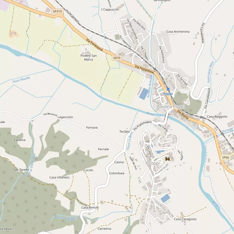 Mappa POPPI