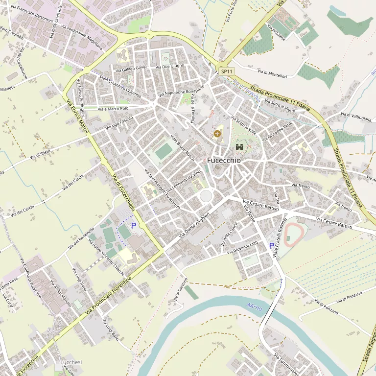 Mappa FUCECCHIO