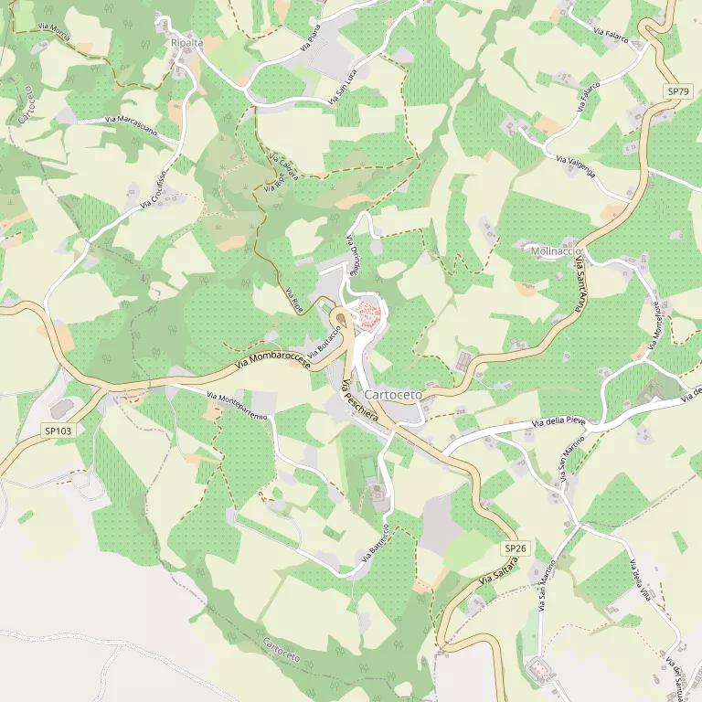 Mappa CARTOCETO