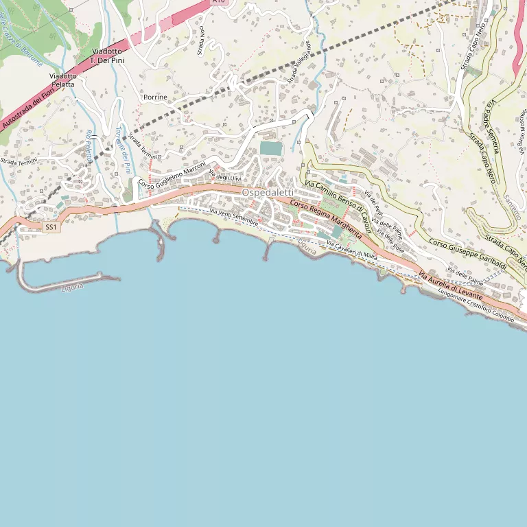 Mappa OSPEDALETTI
