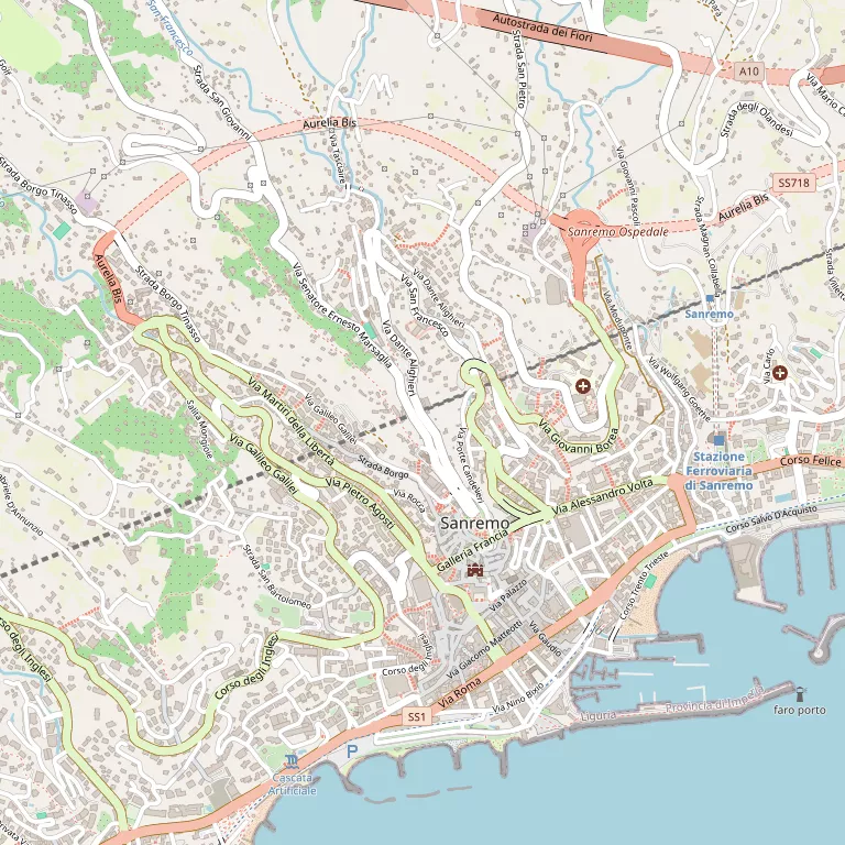 Mappa SANREMO