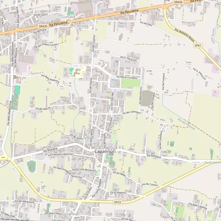 Mappa CAPANNORI