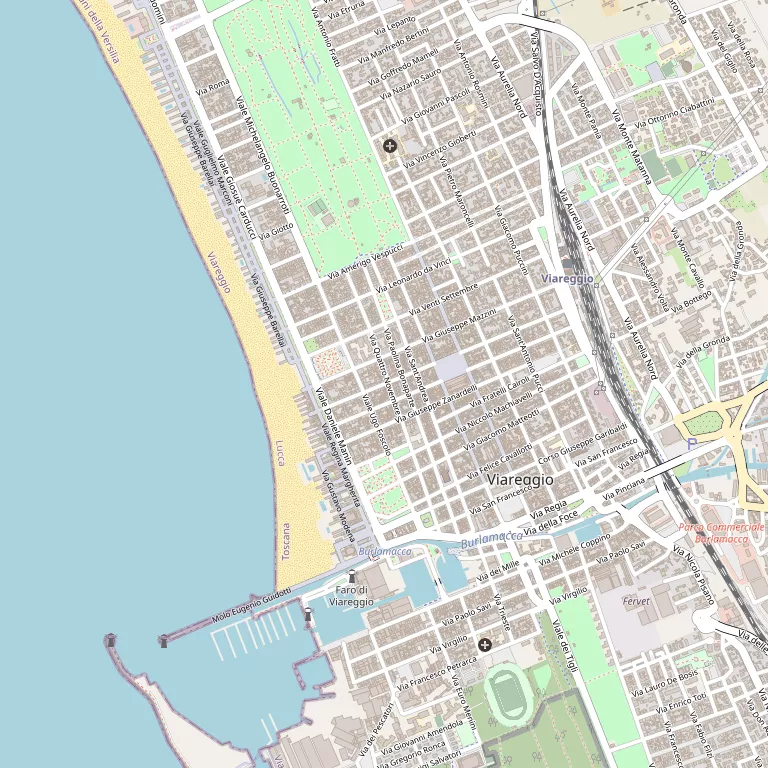 Mappa VIAREGGIO
