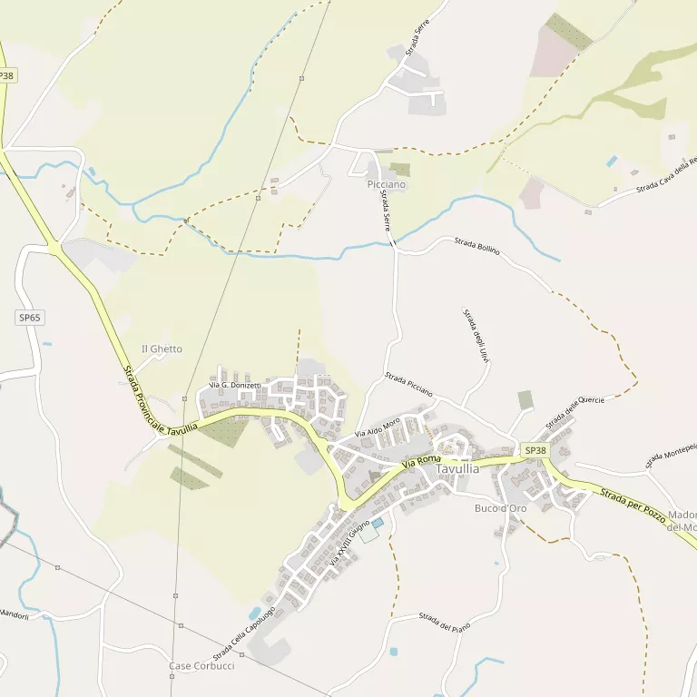 Mappa TAVULLIA