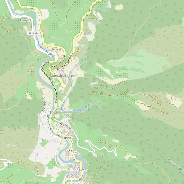 Mappa MONTALTO CARPASIO