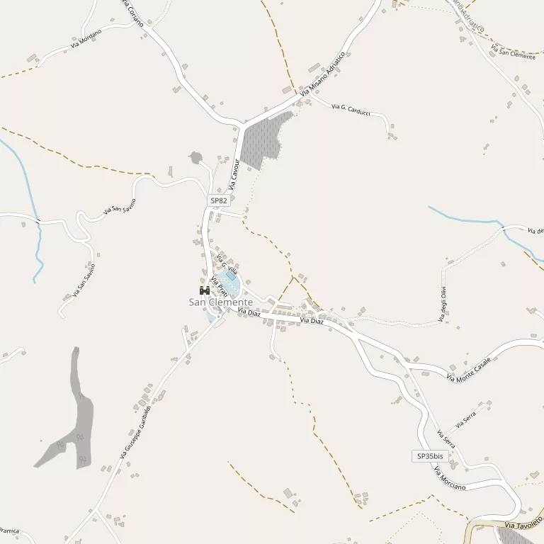 Mappa SAN CLEMENTE