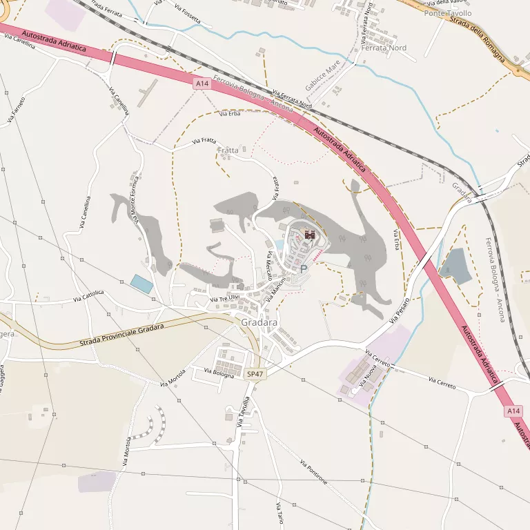 Mappa GRADARA