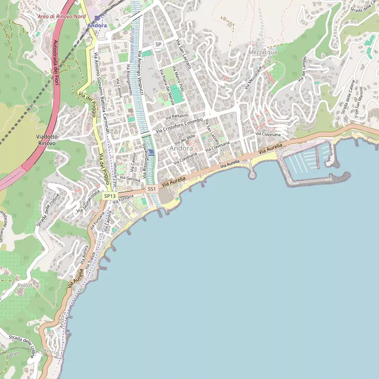 Mappa ANDORA